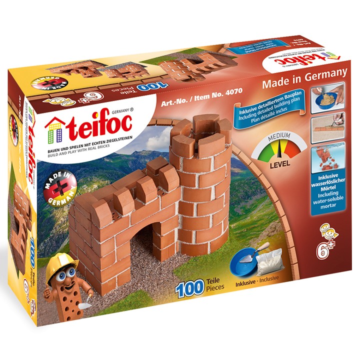 Building set - small castle - 100 pieces